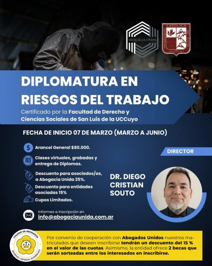 DIPLOMATURA EN RIESGO DEL TRABAJO